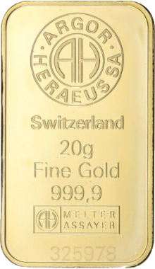 Lingot 20g